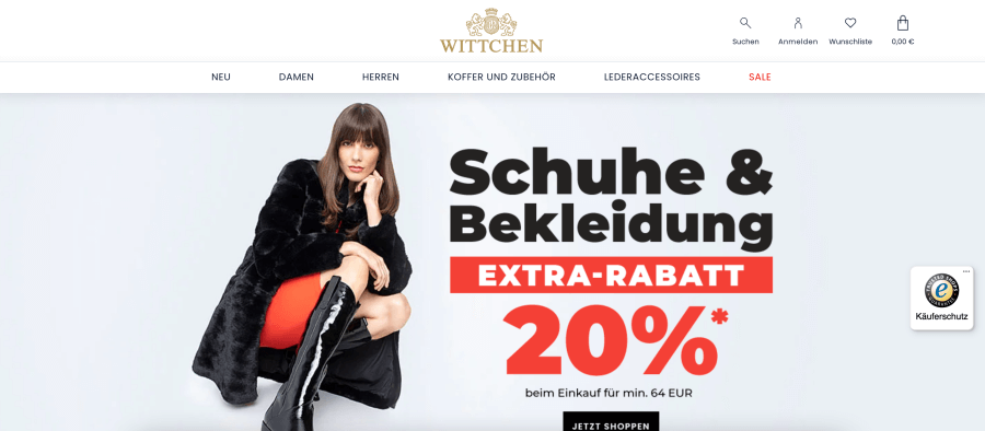 Wittchen Online shop